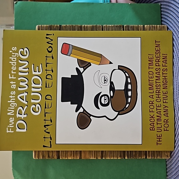 FIVE NIGHTS AT FREDDYS DRAWING GUIDE LIMITED EDITION AVALIABLE FOR A LIMITED TIME ONLY LEARN HOW TO DRAW ALL YOUR FAVORITE CHARACTERS INCLUDING FREDDY FOXY AND A SUPER SECRET ANIMATRONIC PDF visual data 2